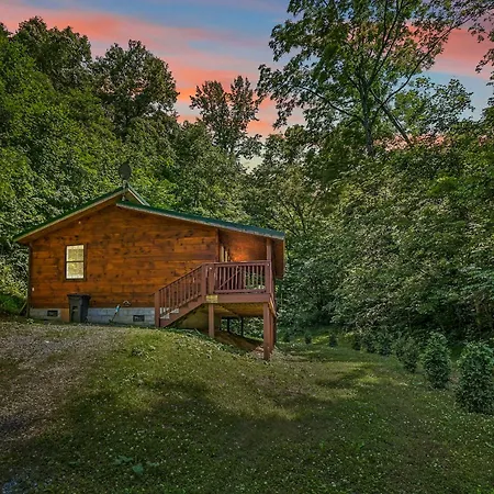 Smoky Mountains Hut Tub Cabin Dog Friendly Sevierville Esterno foto