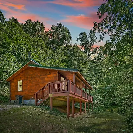 Smoky Mountains Hut Tub Cabin Dog Friendly Sevierville Esterno foto